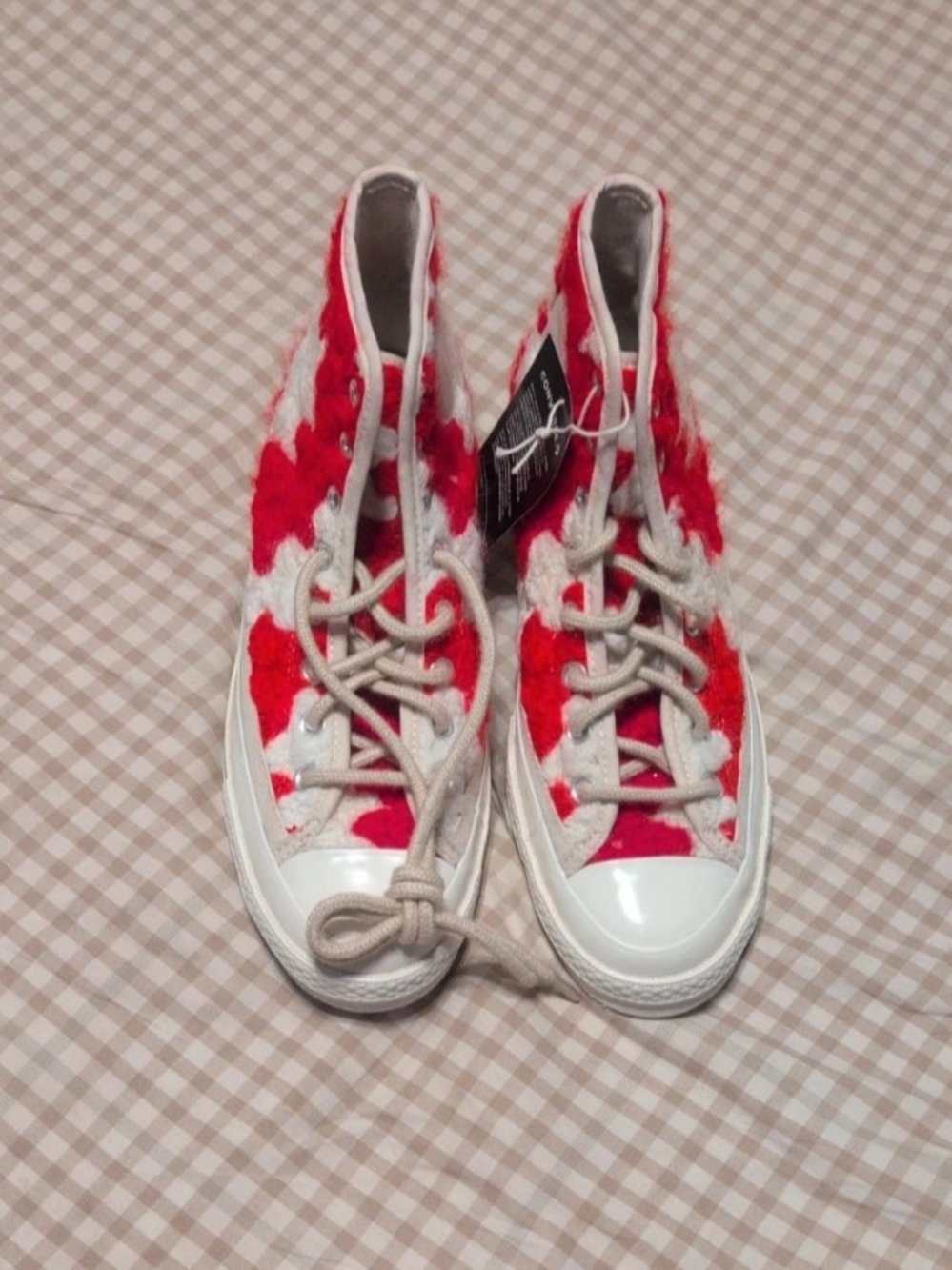 Converse Upcycled Crochet Chuck 70 Highs - Picture 2 of 7